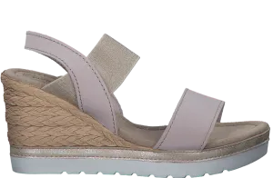 Marco Tozzi Ladies Wedge Espadrille Sandal Rose 28005 20 596