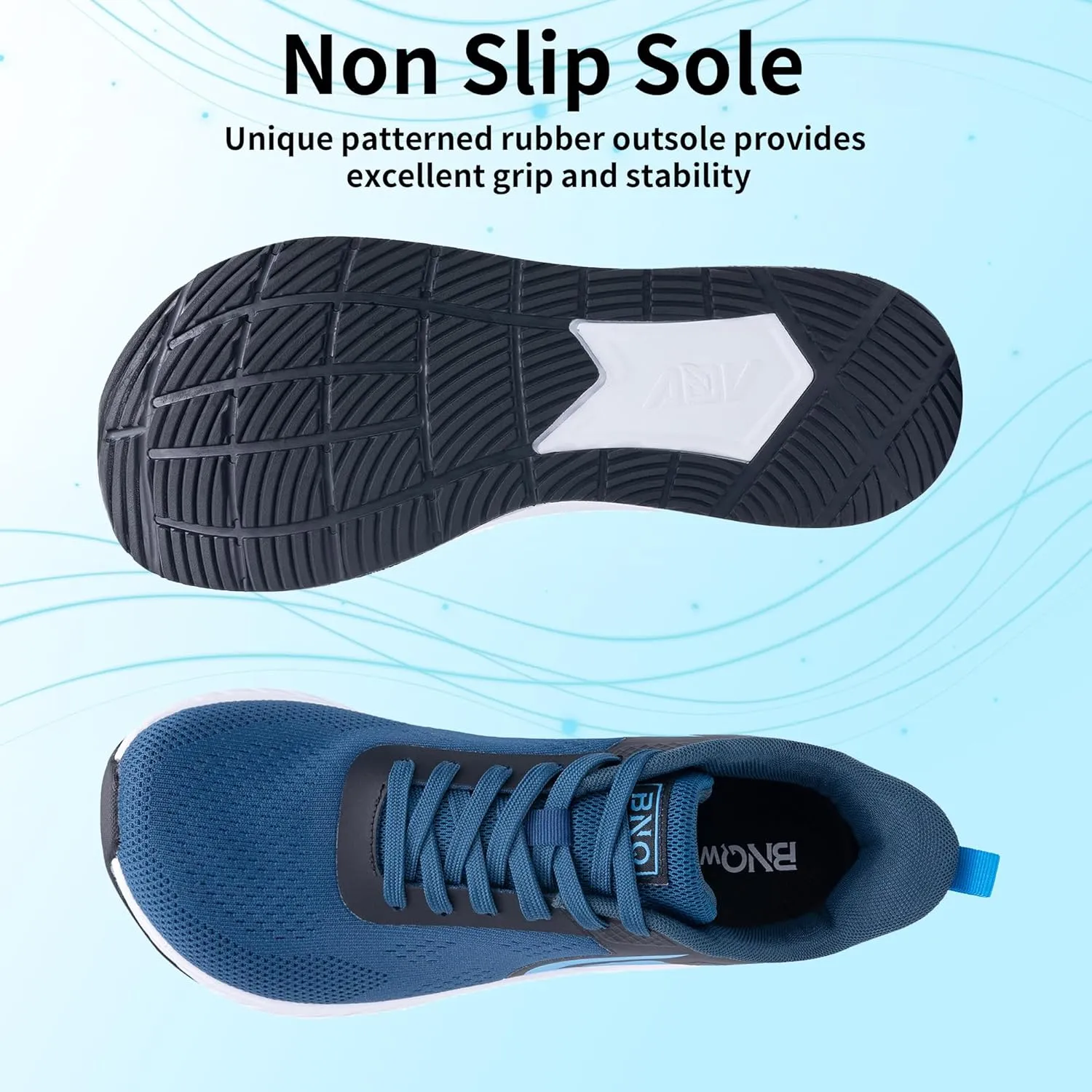 MEHOTO Wide Toe Box Shoes for Men Arch Support Walking Shoes Tennis Fashion Sneaker Wide Width Orthotic Shoe for Plantar Fasciitis Size 8-13