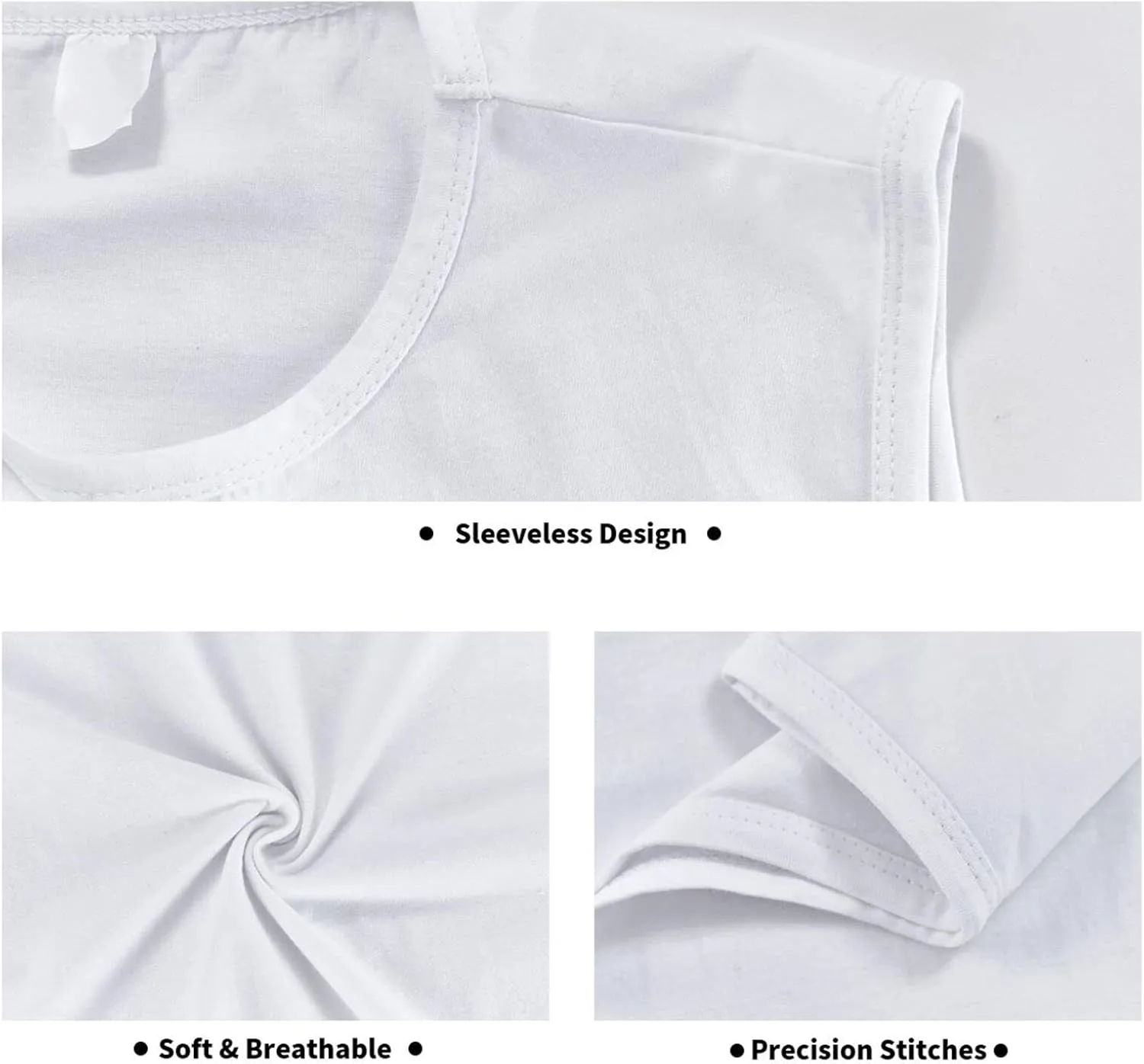 Men Muscle Quick Dry Tank Top Sleeveless Undershirts for Sports Bodybuilding