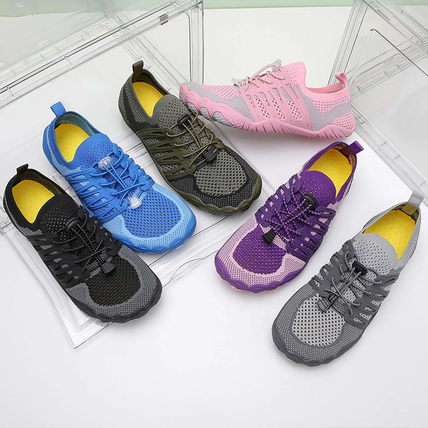 Men Women Water Shoes Soft Sole Quick Dry Yoga Diving Shoes Swimming Riding Fitness Beach