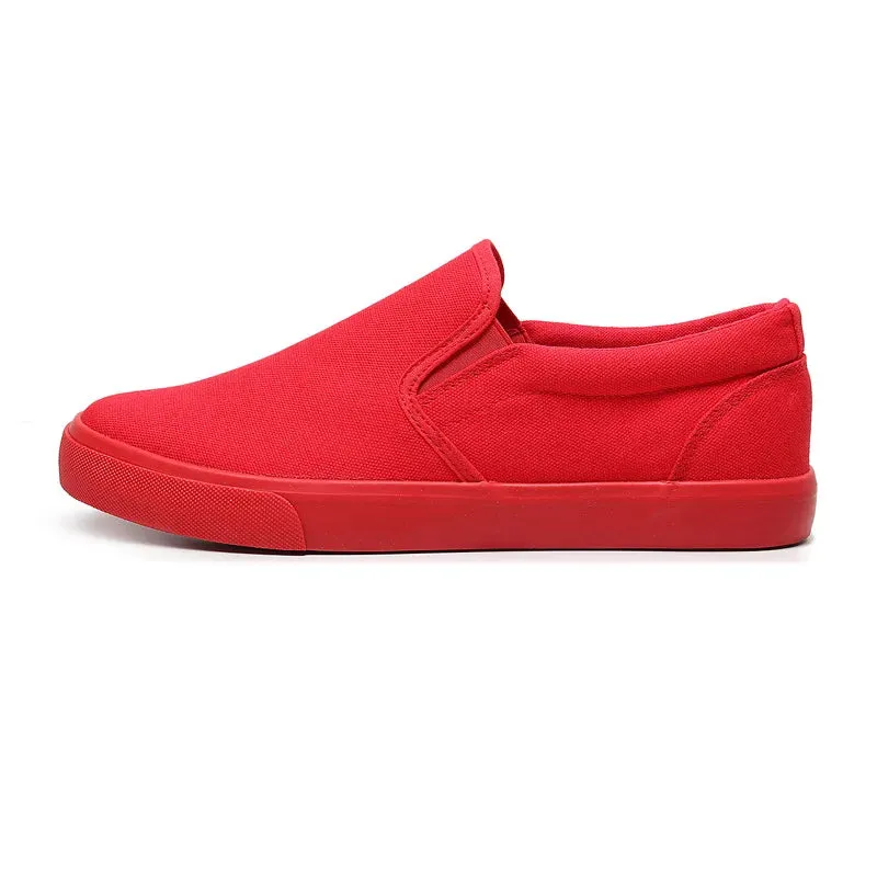Men's Board Shoes Breathable Student Sneakers Most popular Men New Sports Red Shoes Bulk discount Casual Shoes Canvas Autumn Women 2 Shoes Chinese Work