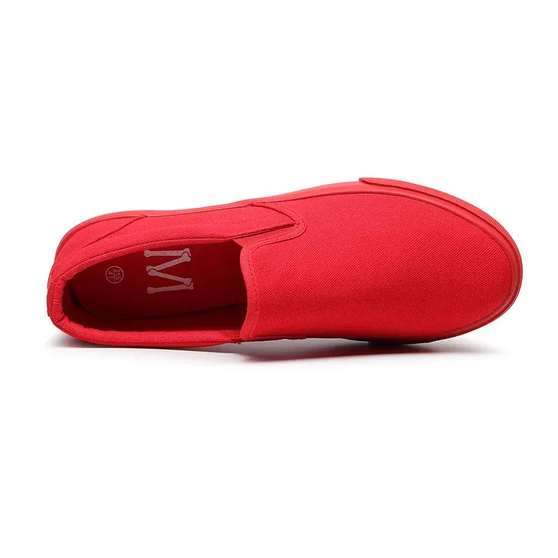 Men's Board Shoes Breathable Student Sneakers Most popular Men New Sports Red Shoes Bulk discount Casual Shoes Canvas Autumn Women 2 Shoes Chinese Work