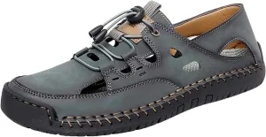 Men's Breathable Wading Sandals - Plus Size Beach Sneakers with Quick-Dry Technology