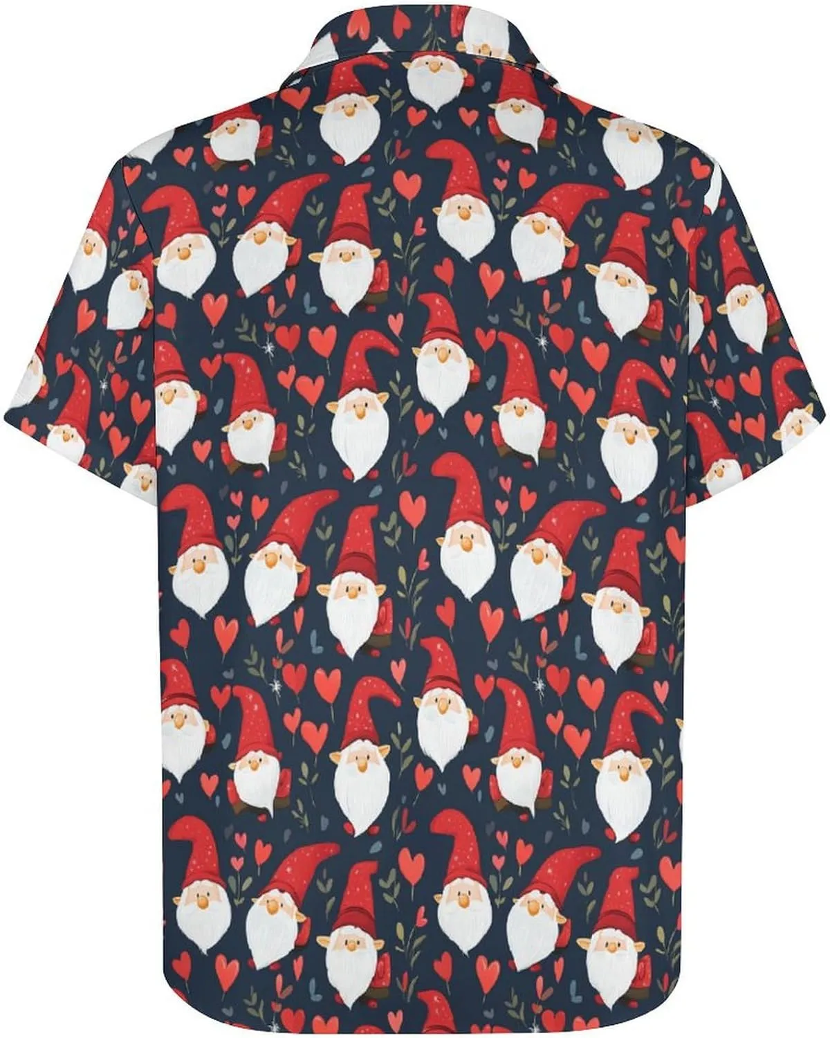 Mens Hawaiian Shirt Casual Button Down Short Sleeve Tropical Beach Holiday Aloha Party Shirt for Men Funny