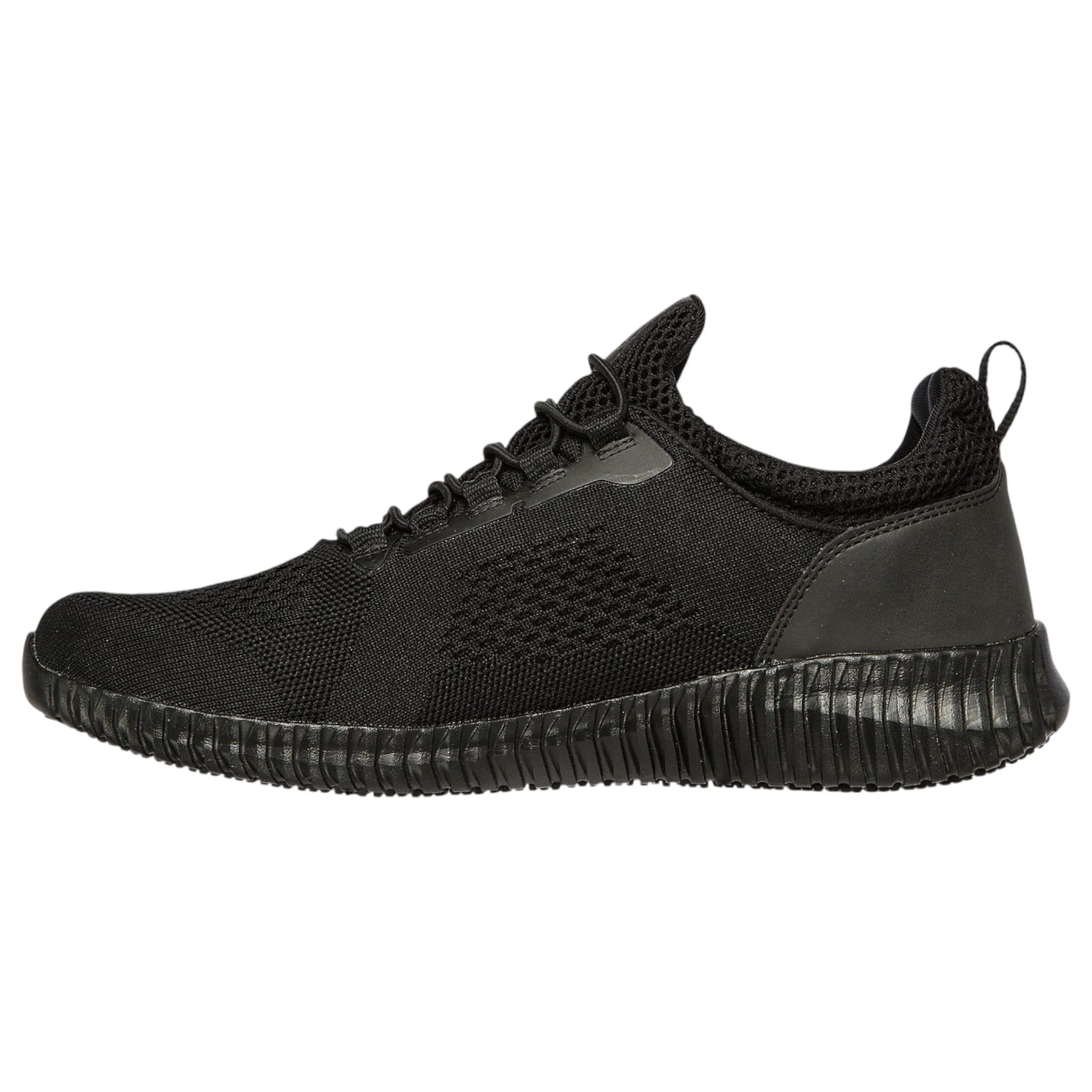 Mens Skechers Cessnock Shoes Black