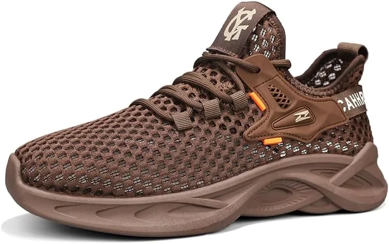 Men's Water Shoes: Quick Dry Swim Shoes for Men & Women, Non-Slip Barefoot Shoes for Beach, Hiking, Diving - Unisex Water Shoes with Nylon & Rubber