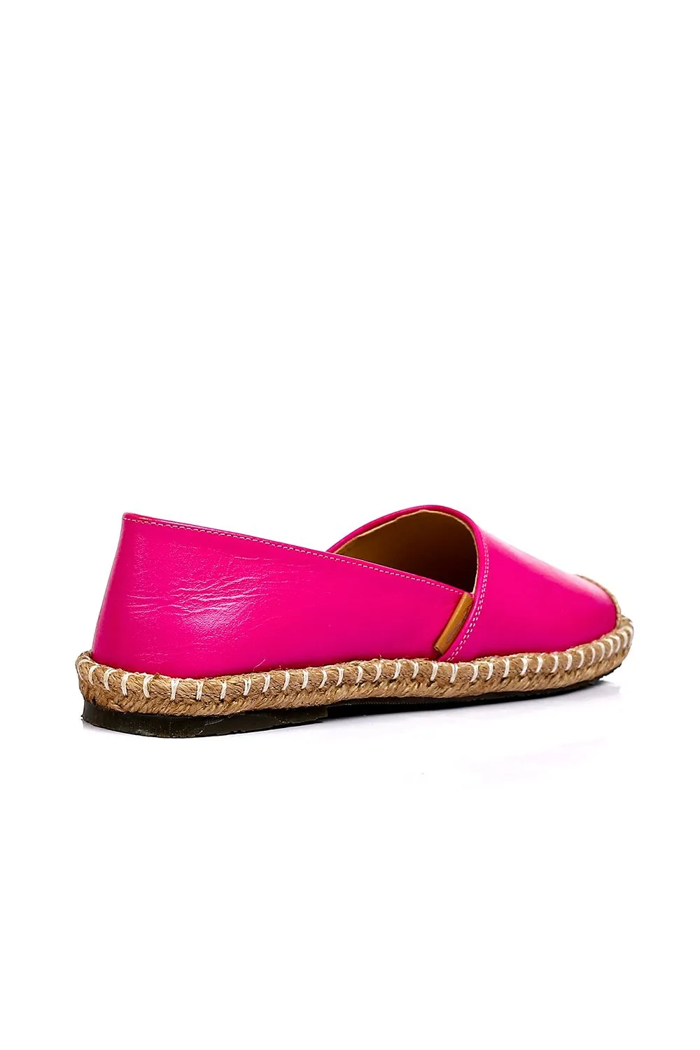 Metallic Espadrille with Straw Frame