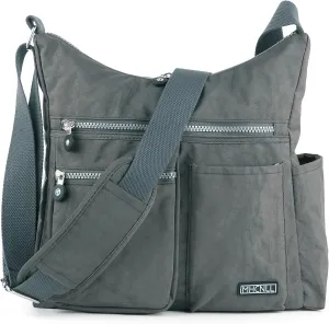MHCNLL Crossbody Bag with Anti Theft RFID Pocket - Women Lightweight Water-Resistant Purse