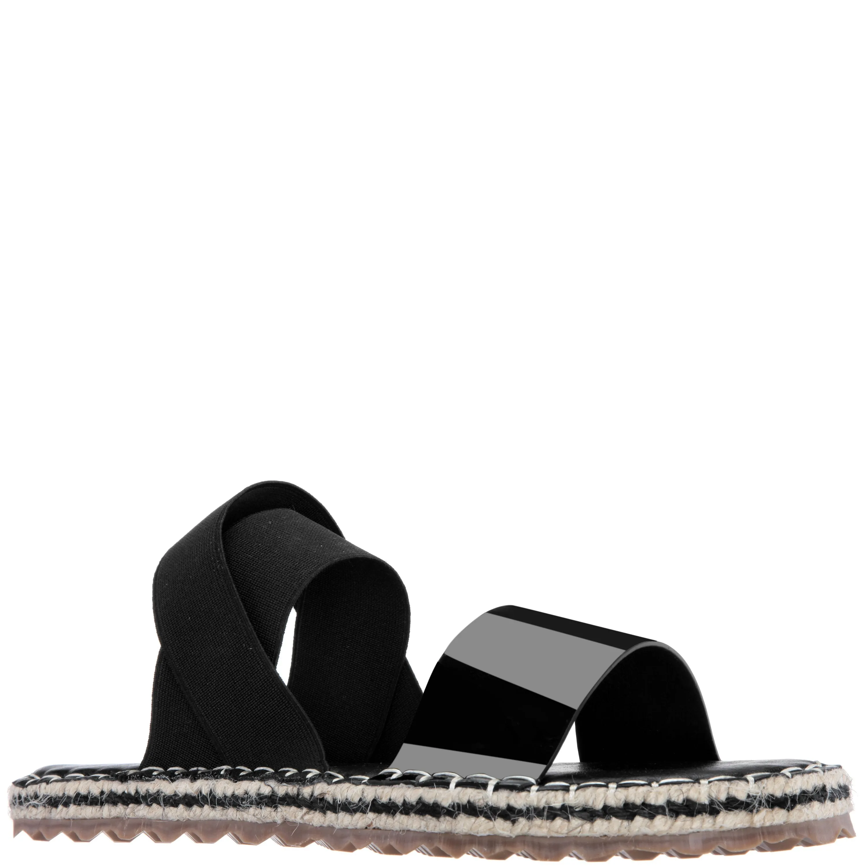MINX-BLACK PATENT PU