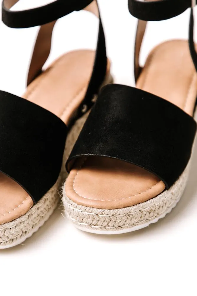 Miranda Black Espadrille Sandal Durable Shipping guarantee in