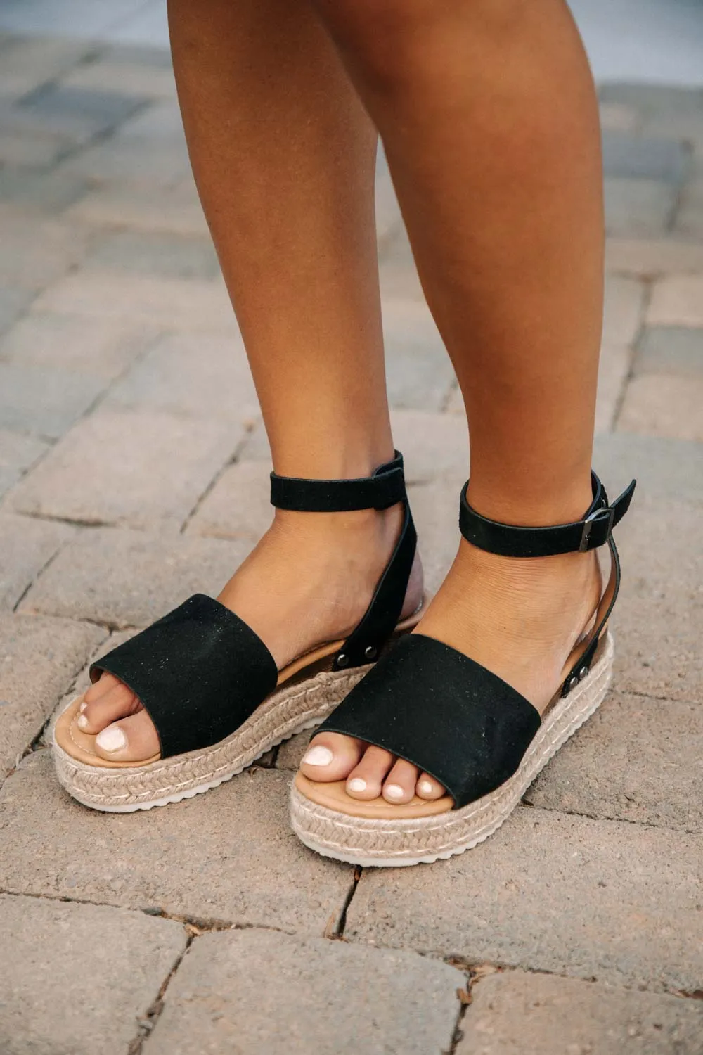 Miranda Black Espadrille Sandal Durable Shipping guarantee in