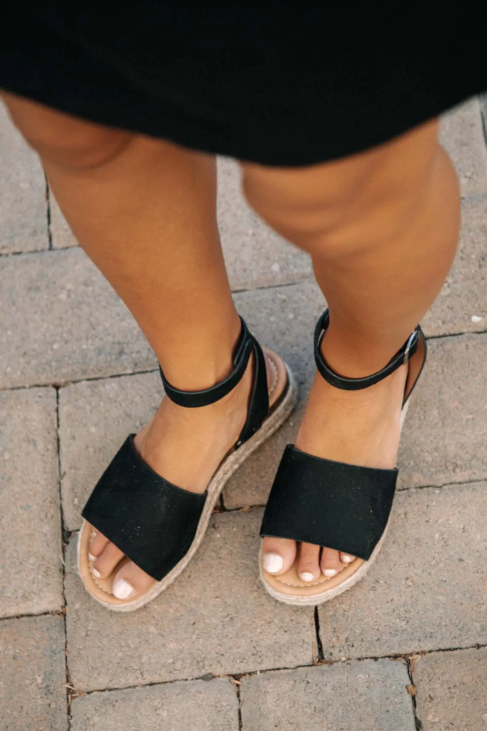 Miranda Black Espadrille Sandal Durable Shipping guarantee in