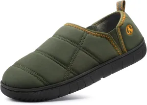 MIXIN Mens Slippers Indoor Outdoor Comfy Slip On Memory Foam House Shoes