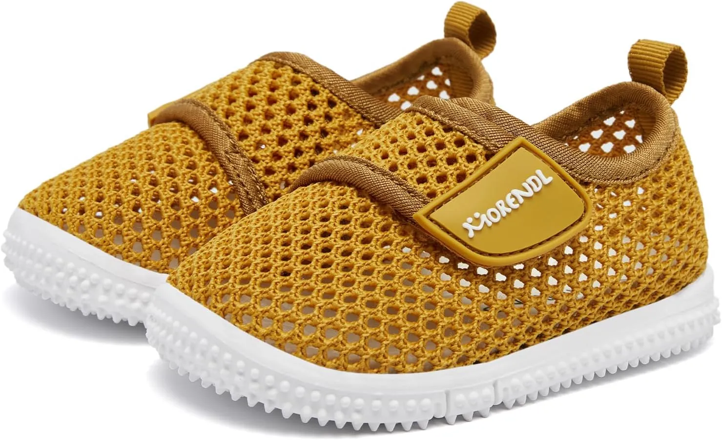 MORENDL Toddler Water Shoes Baby Breathable Mesh Non-Slip Sandals Quick Dry Lightweight Beach Barefoot Shoes