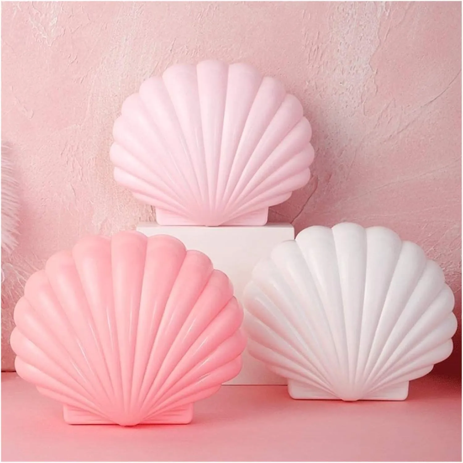 Music Box Colorful Flash Shell Music Box Girl's Musical Jewelry Storage Box with Ballerina Music Jewelry Box. Gift for Lover Gifts