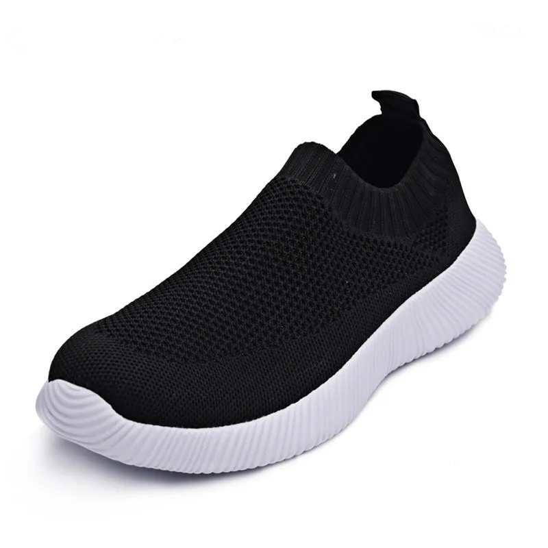 Nanccy Women's Breathable Comfortable Slip-On Walking Shoes