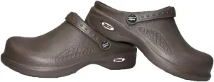 Natural Uniforms Ultralite Women's Clogs with Strap, Nursing Medical Work Mule