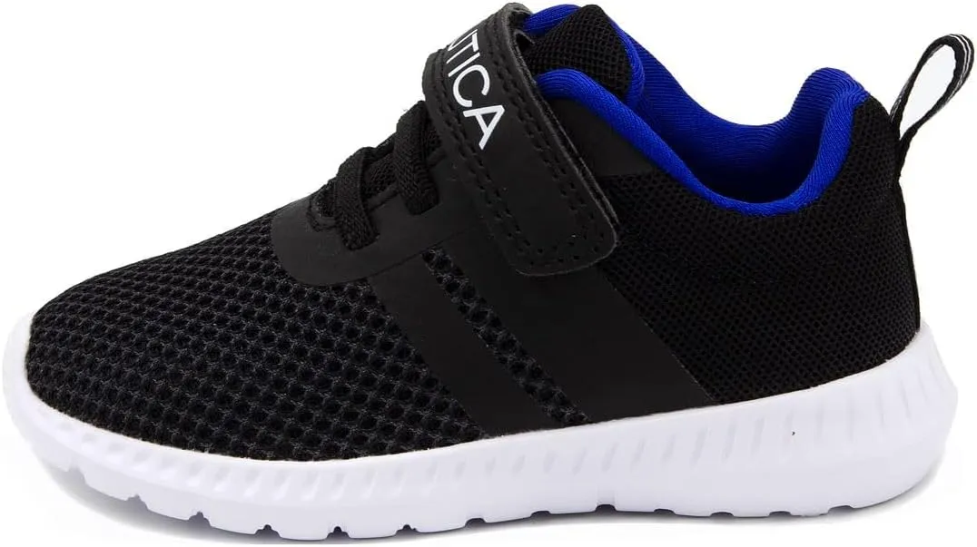 Nautica Kids Fashion Sneaker Athletic Running Shoe with One Strap |Boys - Girls|(Toddler/Little Kid)