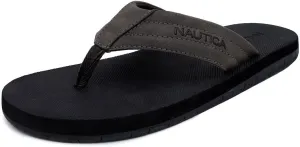 Nautica Men's Flip Flop, Beach Sandal, Boat Slide, Water Slippers