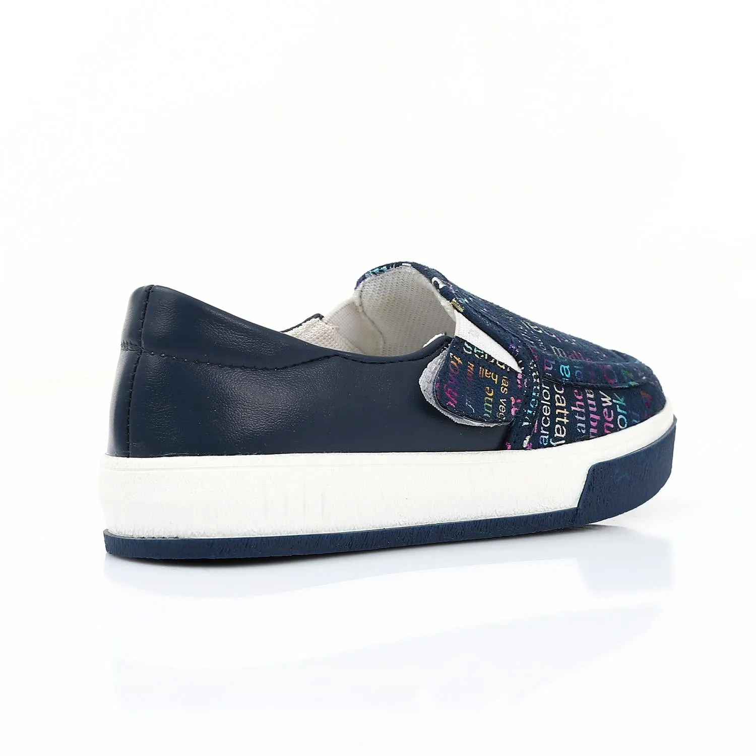 Navy Casual Slip-on Shoes for Girls
