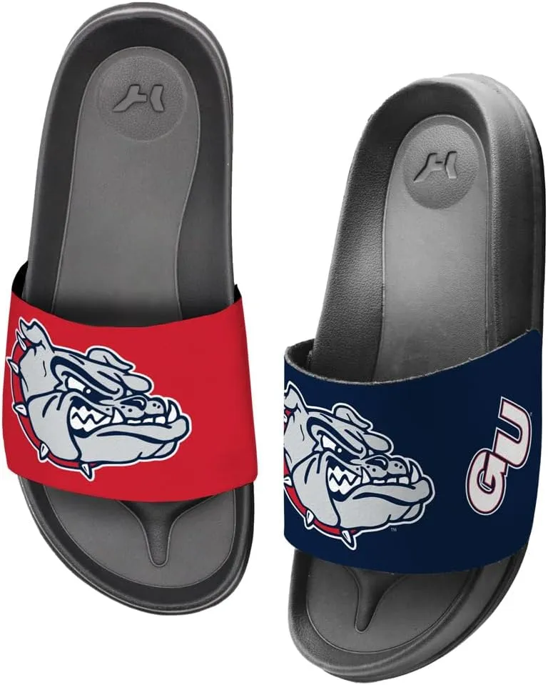 NCAA Unisex Adult Slides College Wordmark Adjustable Flip Flop Sandals Collection