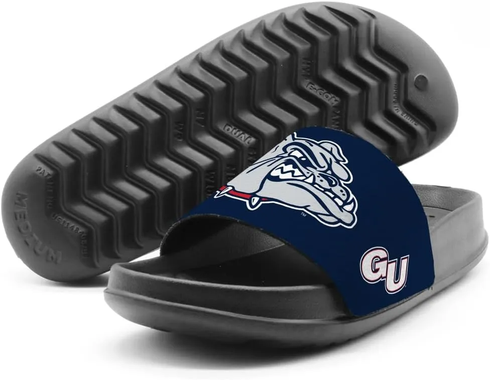 NCAA Unisex Adult Slides College Wordmark Adjustable Flip Flop Sandals Collection