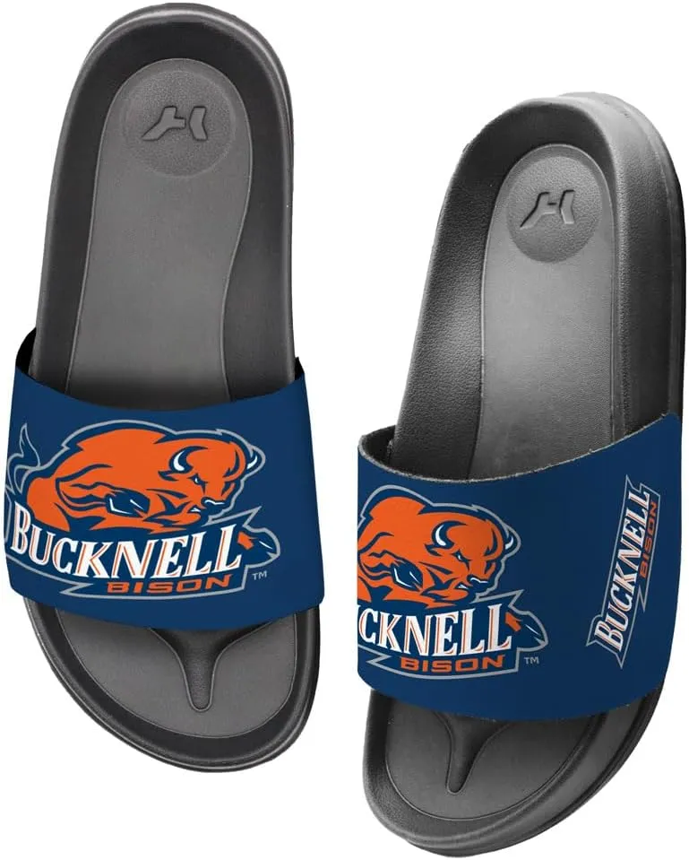 NCAA Unisex Adult Slides Team Design Adjustable Flip Flop Sandals Collection