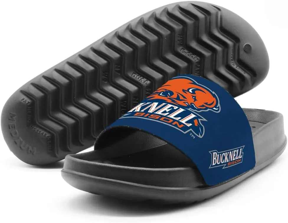 NCAA Unisex Adult Slides Team Design Adjustable Flip Flop Sandals Collection