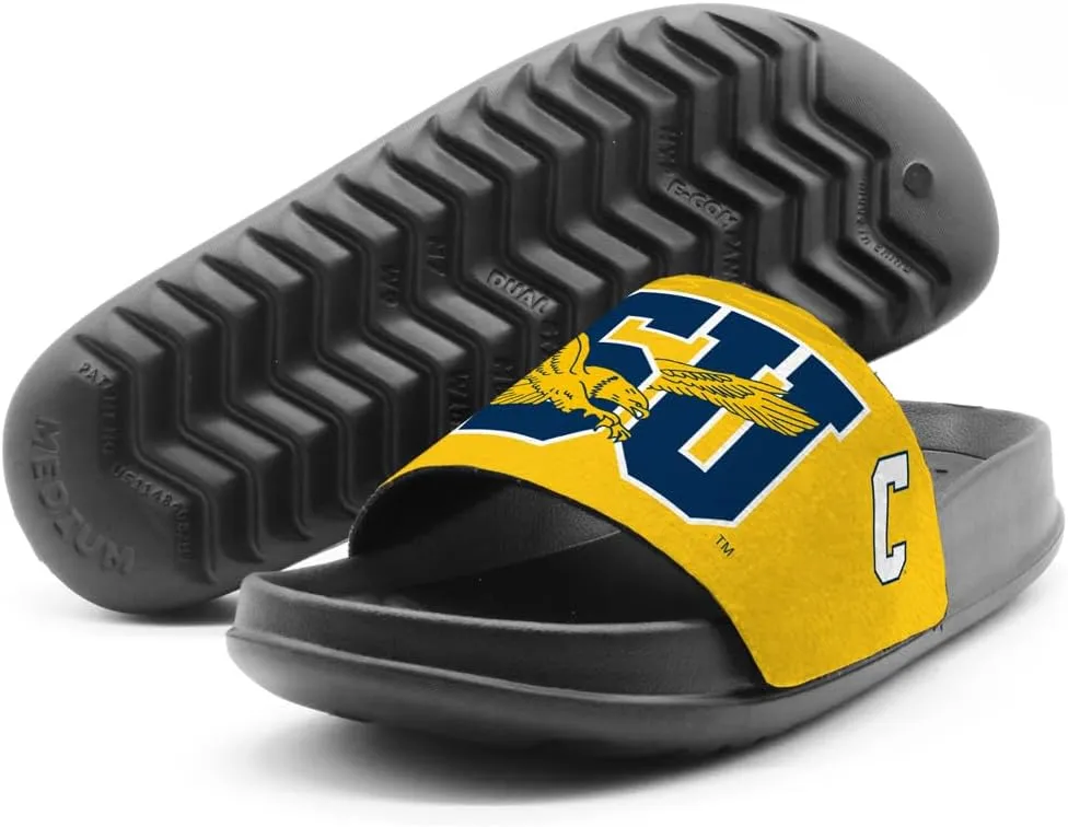 NCAA Unisex Adult Slides Team Design Adjustable Flip Flop Sandals Collection