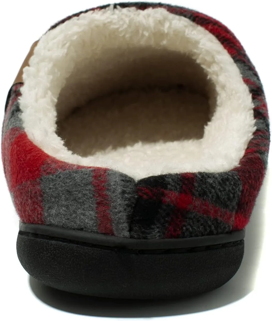 NewDenBer Women's Cozy Memory Foam Slippers Soft Fleece Lined Slip on Indoor Outdoor House Shoes