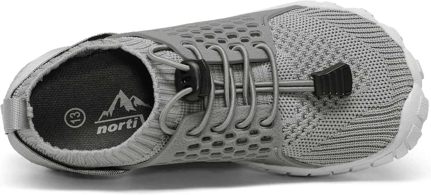 NORTIV 8 Kids Water Shoes Boys Girls Lightweight Athletic Outdoor Quick Dry Barefoot Sports Shoes(Toddler/Little Kid/Big Kid) Aqua