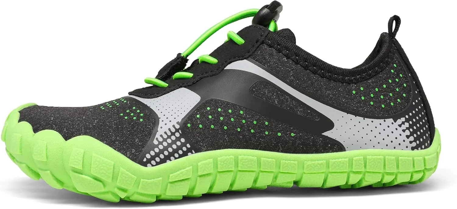 NORTIV 8 Kids Water Shoes Boys Girls Lightweight Athletic Outdoor Quick Dry Barefoot Sports Shoes(Toddler/Little Kid/Big Kid) Aqua