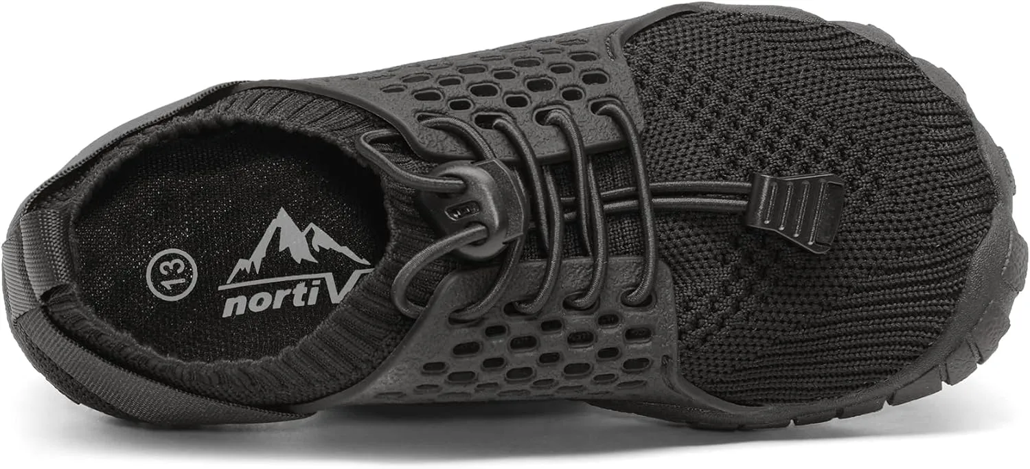 NORTIV 8 Kids Water Shoes Boys Girls Lightweight Athletic Outdoor Quick Dry Barefoot Sports Shoes(Toddler/Little Kid/Big Kid) Aqua