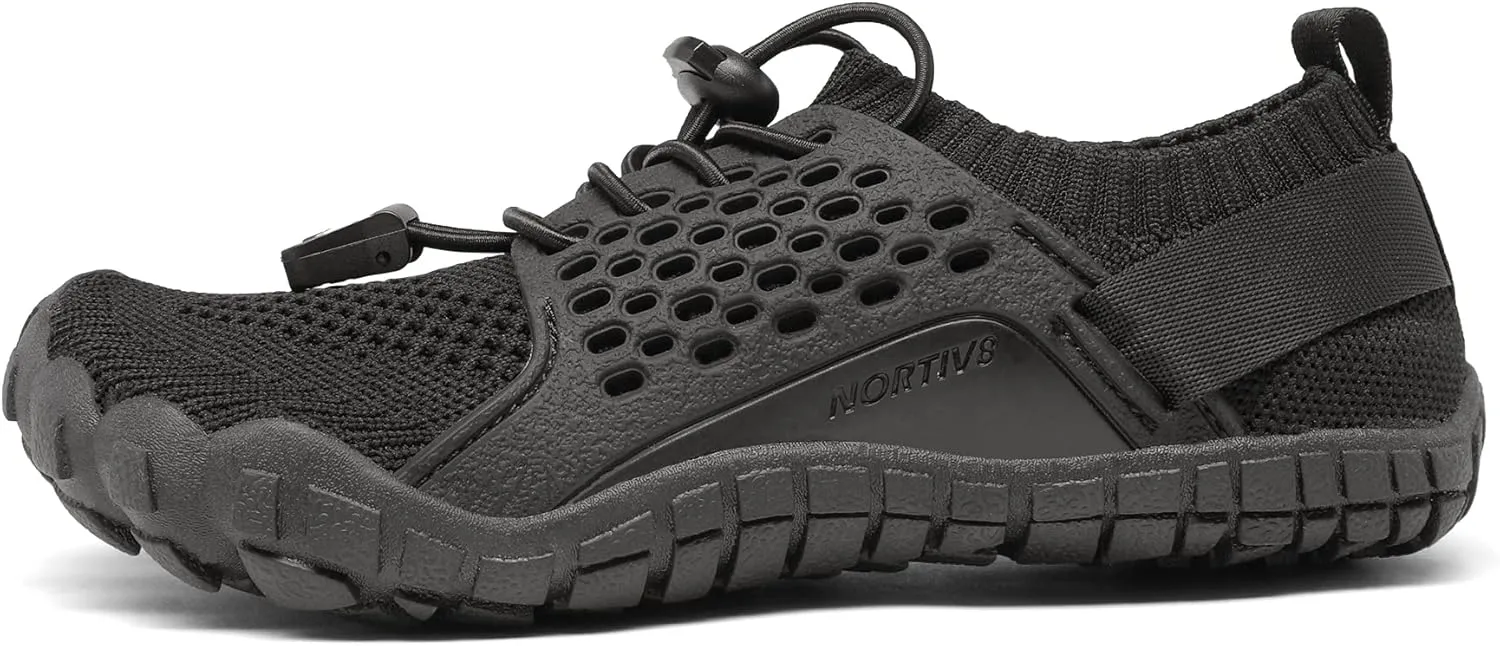 NORTIV 8 Kids Water Shoes Boys Girls Lightweight Athletic Outdoor Quick Dry Barefoot Sports Shoes(Toddler/Little Kid/Big Kid) Aqua