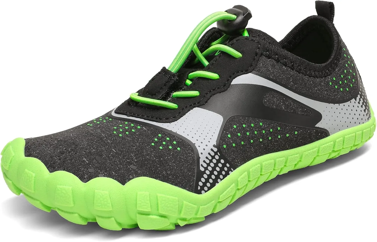 NORTIV 8 Kids Water Shoes Boys Girls Lightweight Athletic Outdoor Quick Dry Barefoot Sports Shoes(Toddler/Little Kid/Big Kid) Aqua
