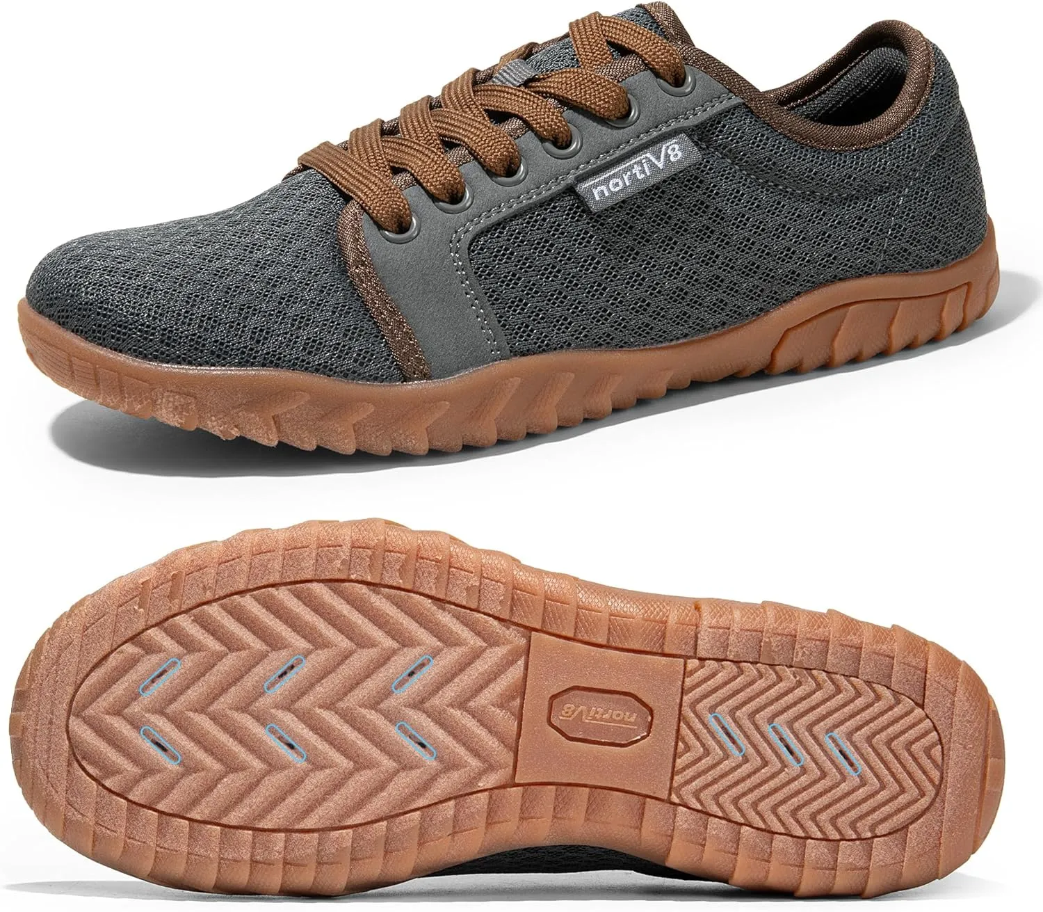 NORTIV 8 Mens Womens Quick Dry Water Shoes - Barefoot Aqua Swim Shoes for Beach Sports, Fishing, Hiking, Boating & Surfing Coast