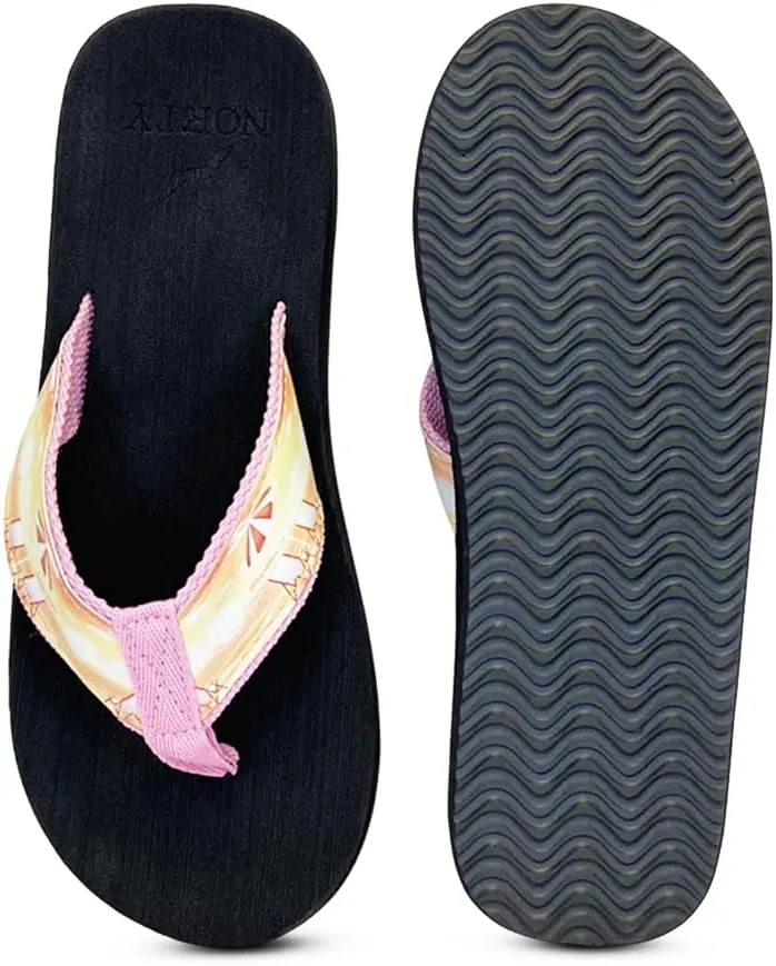 NORTY - Women's Casual Resort Wear Flip Flop Sandal for Everyday Comfort