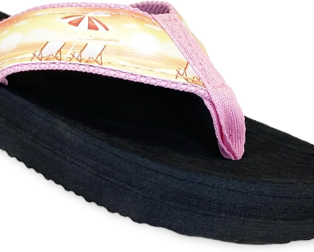NORTY - Women's Casual Resort Wear Flip Flop Sandal for Everyday Comfort