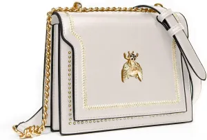 NPBAG Small Purse, Crossbody Bag for Women, Clutch Handbag Shoulder Bag with Metal Chain Strap, Designer Trendy Lady Wallet