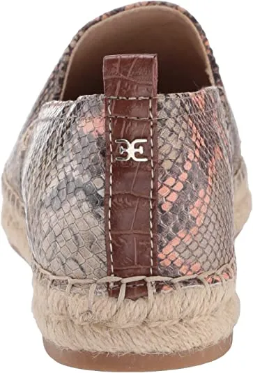 Nude Peach Flats Toe Sam Slip Espadrilles On Loafers All-in-one Rounded Edelman Khloe Mesa Positive testimonials