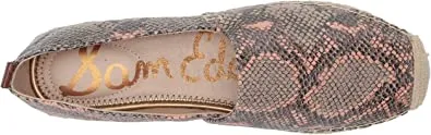 Nude Peach Flats Toe Sam Slip Espadrilles On Loafers All-in-one Rounded Edelman Khloe Mesa Positive testimonials