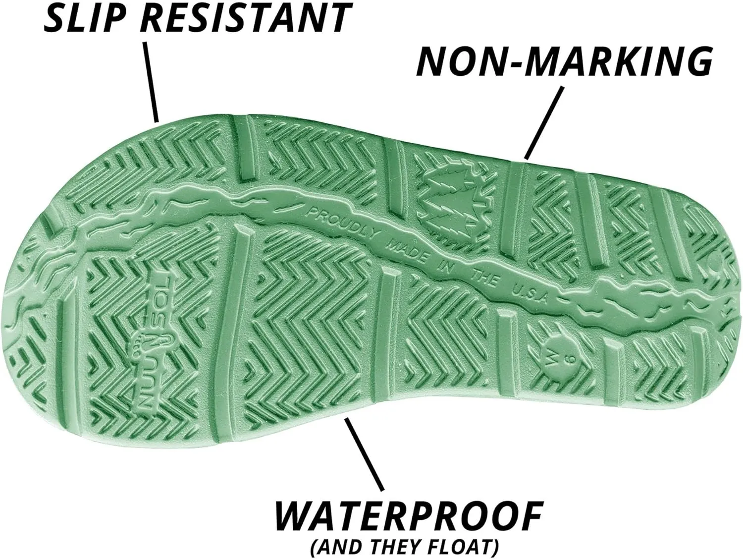 NUUSOL Unisex McCall Clog, Lightweight EVASOL Foam Footwear
