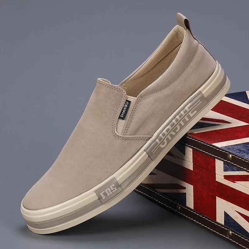 On-demand assistance Spring for Trendy Slip-on Shoes Men's K-style Match Easiest Professional Flats