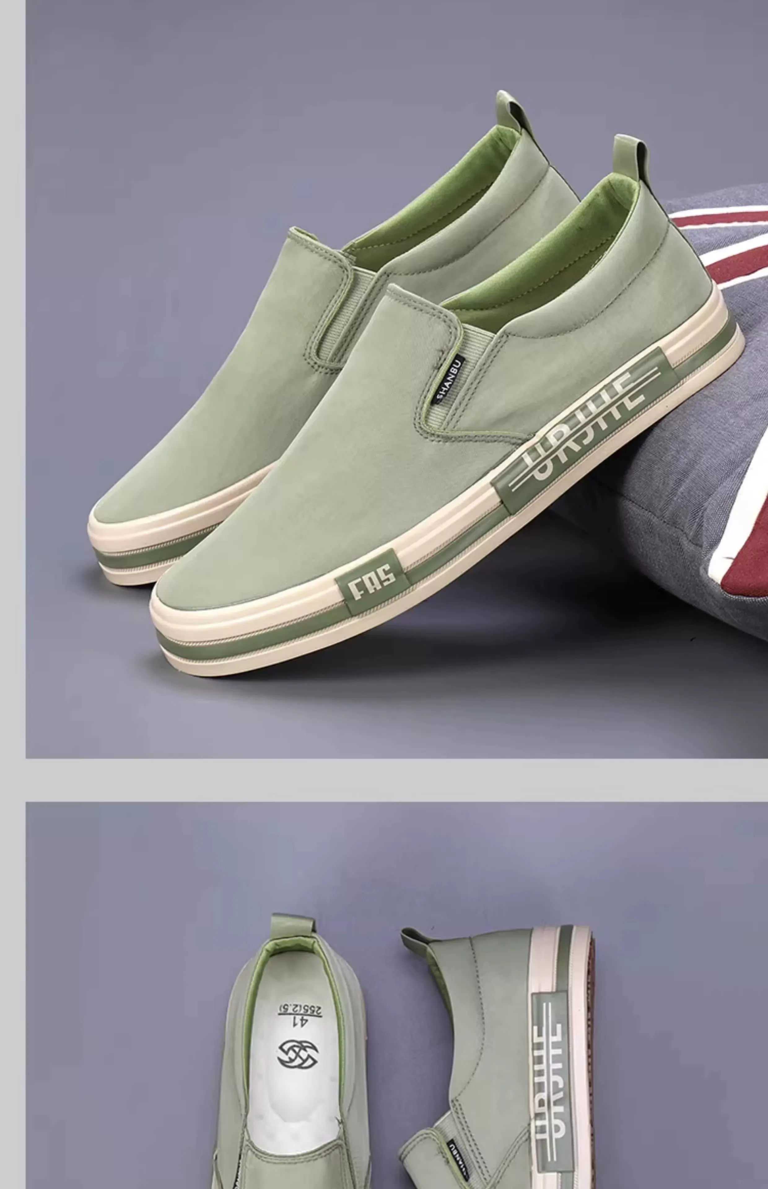 On-demand assistance Spring for Trendy Slip-on Shoes Men's K-style Match Easiest Professional Flats