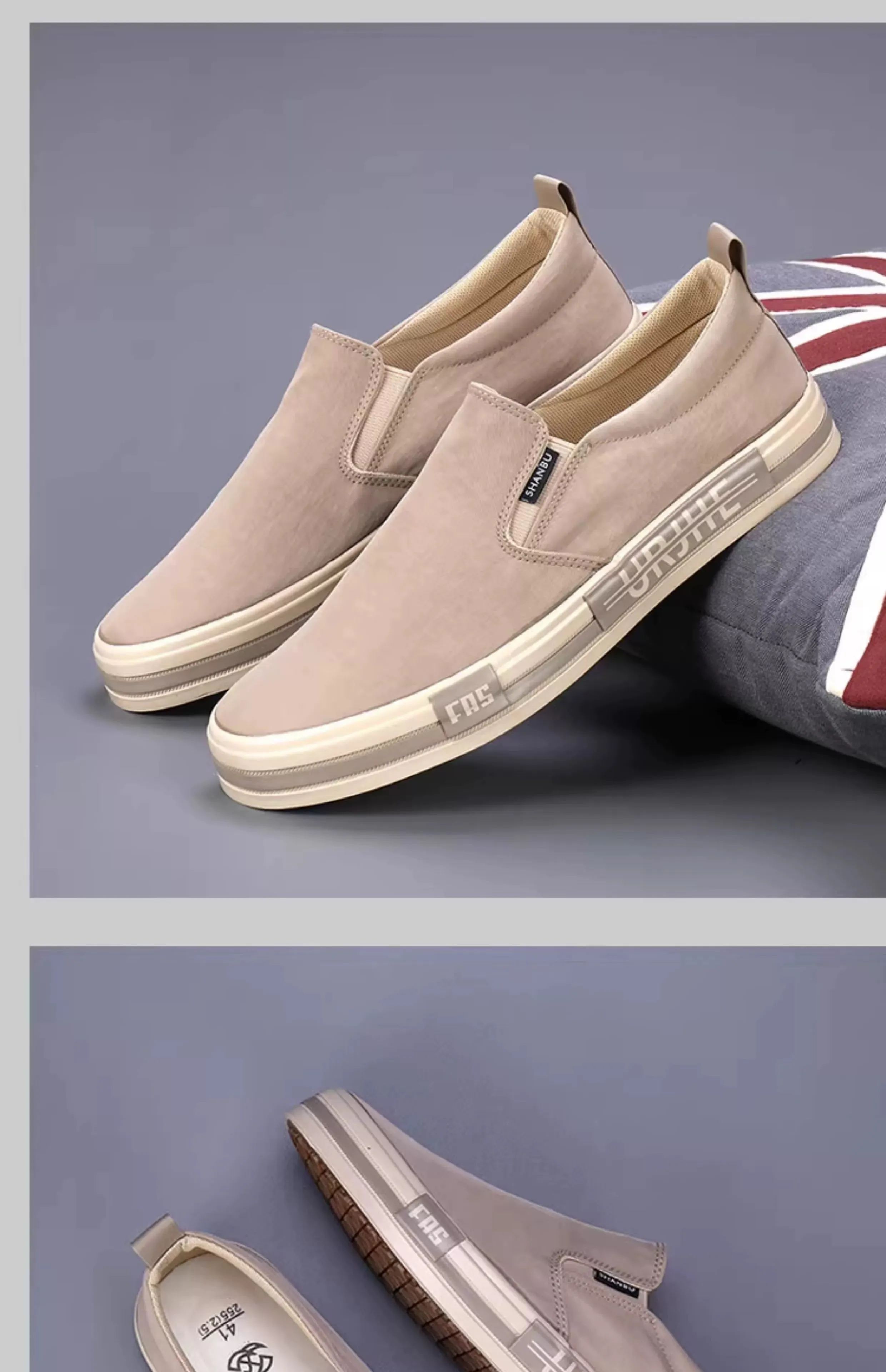 On-demand assistance Spring for Trendy Slip-on Shoes Men's K-style Match Easiest Professional Flats
