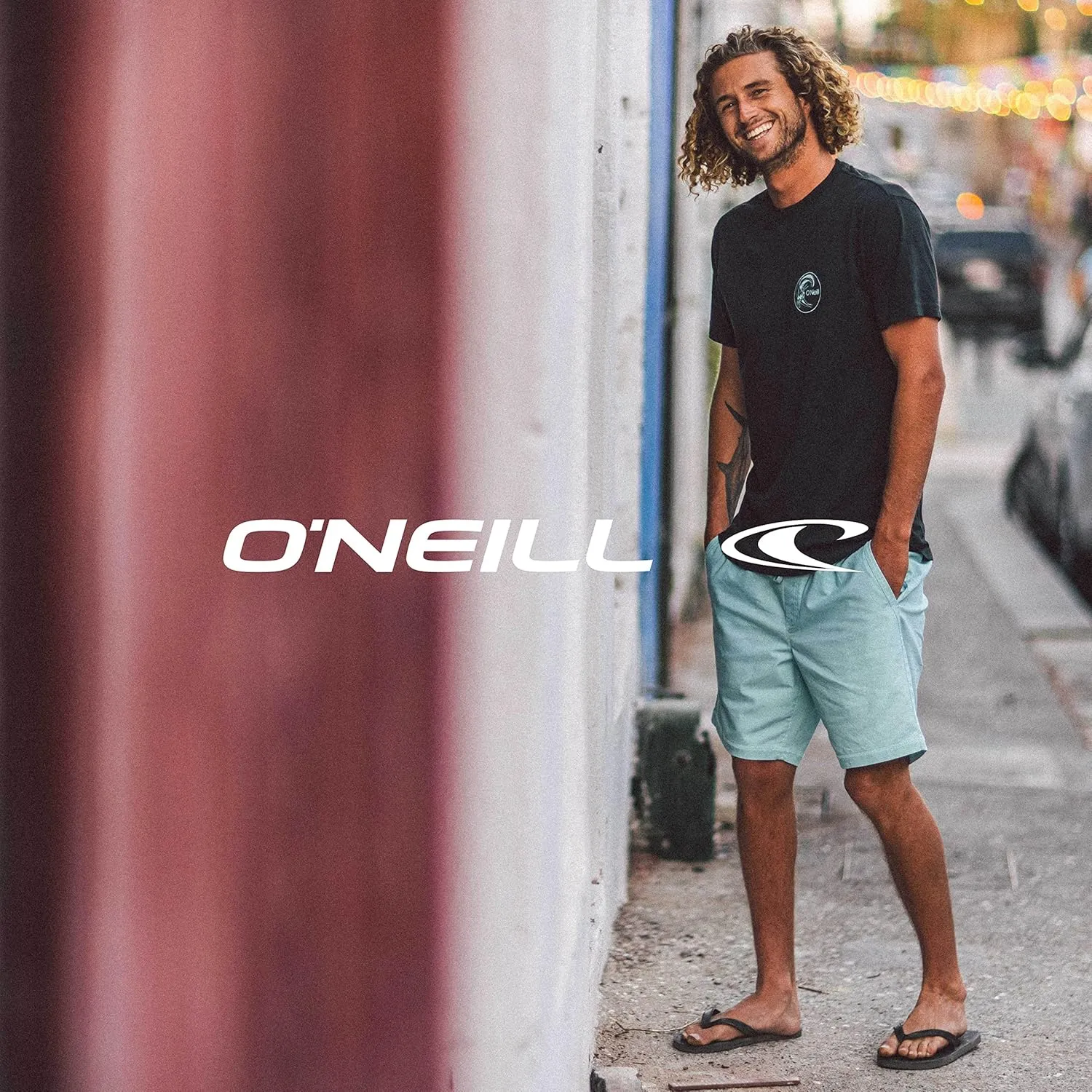 O'NEILL Groundswell & Phluff Daddy Flip Flops for Men - Premium Sandals Men Will Love - Comfortable Casual Flip Flops