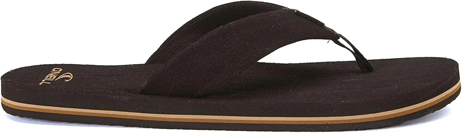 O'NEILL Groundswell & Phluff Daddy Flip Flops for Men - Premium Sandals Men Will Love - Comfortable Casual Flip Flops