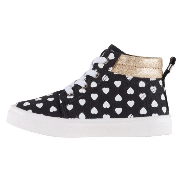 Oomphies Black and Gold  Sam Childrens Shoes OK1651G-BLKGOLD