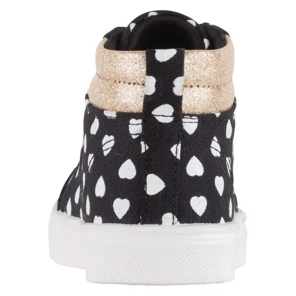 Oomphies Black and Gold  Sam Childrens Shoes OK1651G-BLKGOLD