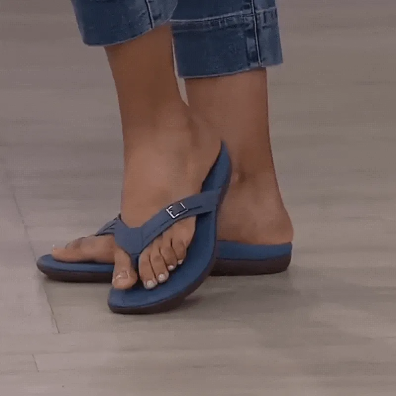 Orthopedic flip-flop sandals